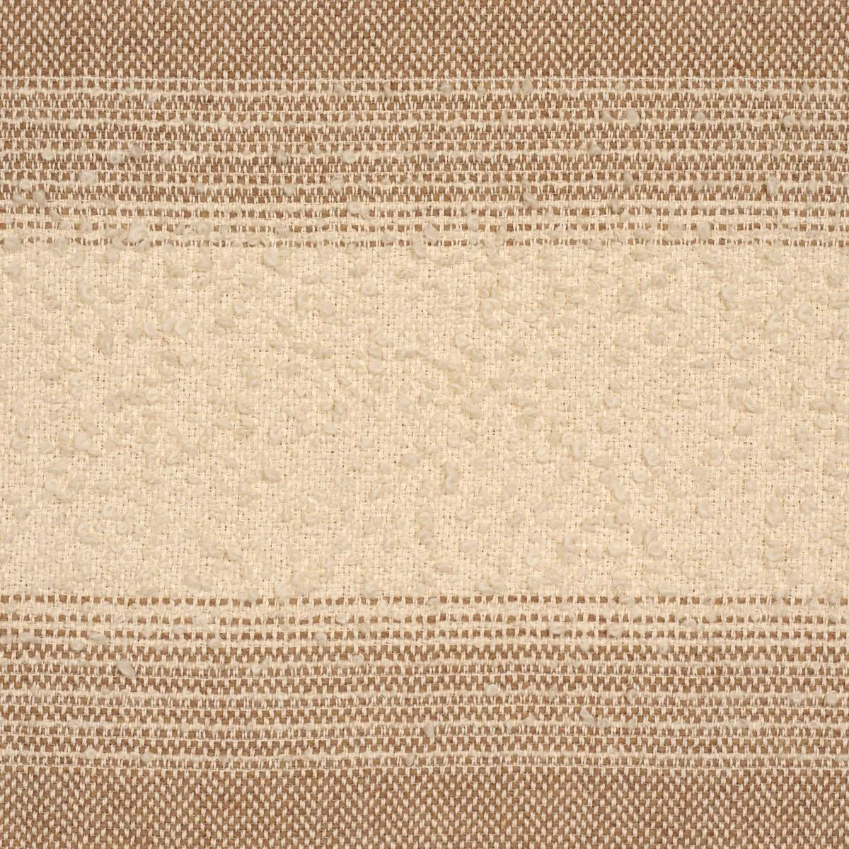 Schumacher 82382 Jessen Alpaca Stripe Natural fabric swatch