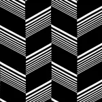 Schumacher 81573 Jessie Cut Velvet Black & White fabric swatch