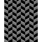 Schumacher 81573 Jessie Cut Velvet Black & White fabric swatch