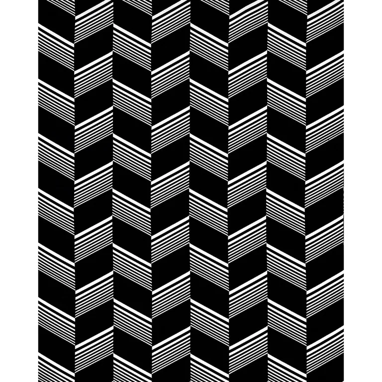 Schumacher 81573 Jessie Cut Velvet Black & White fabric swatch