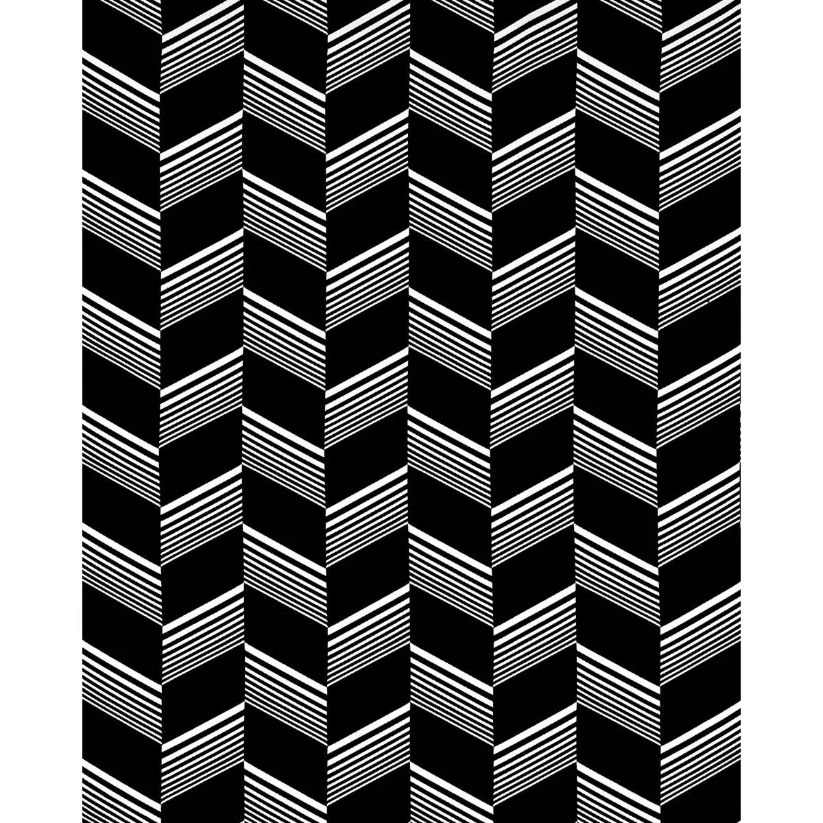 Schumacher 81573 Jessie Cut Velvet Black & White fabric swatch
