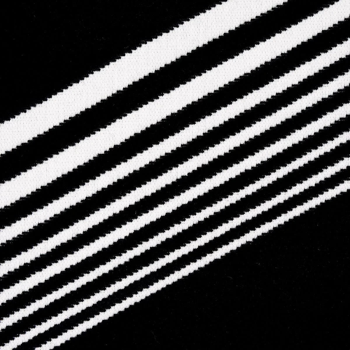 Schumacher 81573 Jessie Cut Velvet Black & White fabric swatch