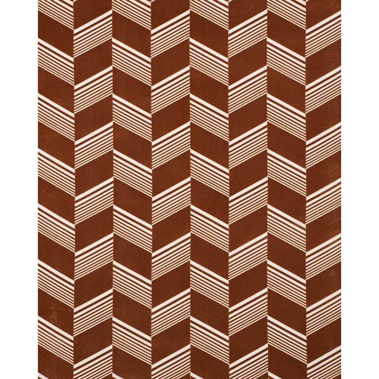 Schumacher 81572 Jessie Cut Velvet Camel fabric swatch