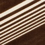 Schumacher 81575 Jessie Cut Velvet Sable fabric swatch