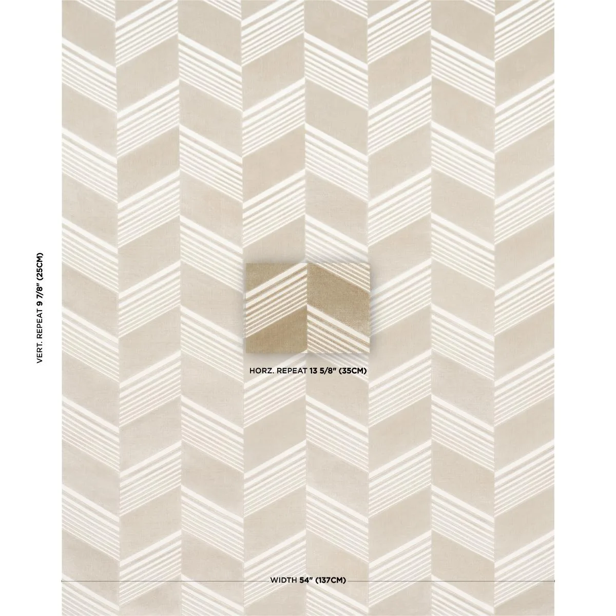 Schumacher 81576 Jessie Cut Velvet Sand fabric swatch