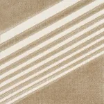 Schumacher 81576 Jessie Cut Velvet Sand fabric swatch