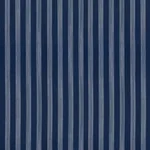 Schumacher 87262 Jonah Stripe Indigo fabric swatch