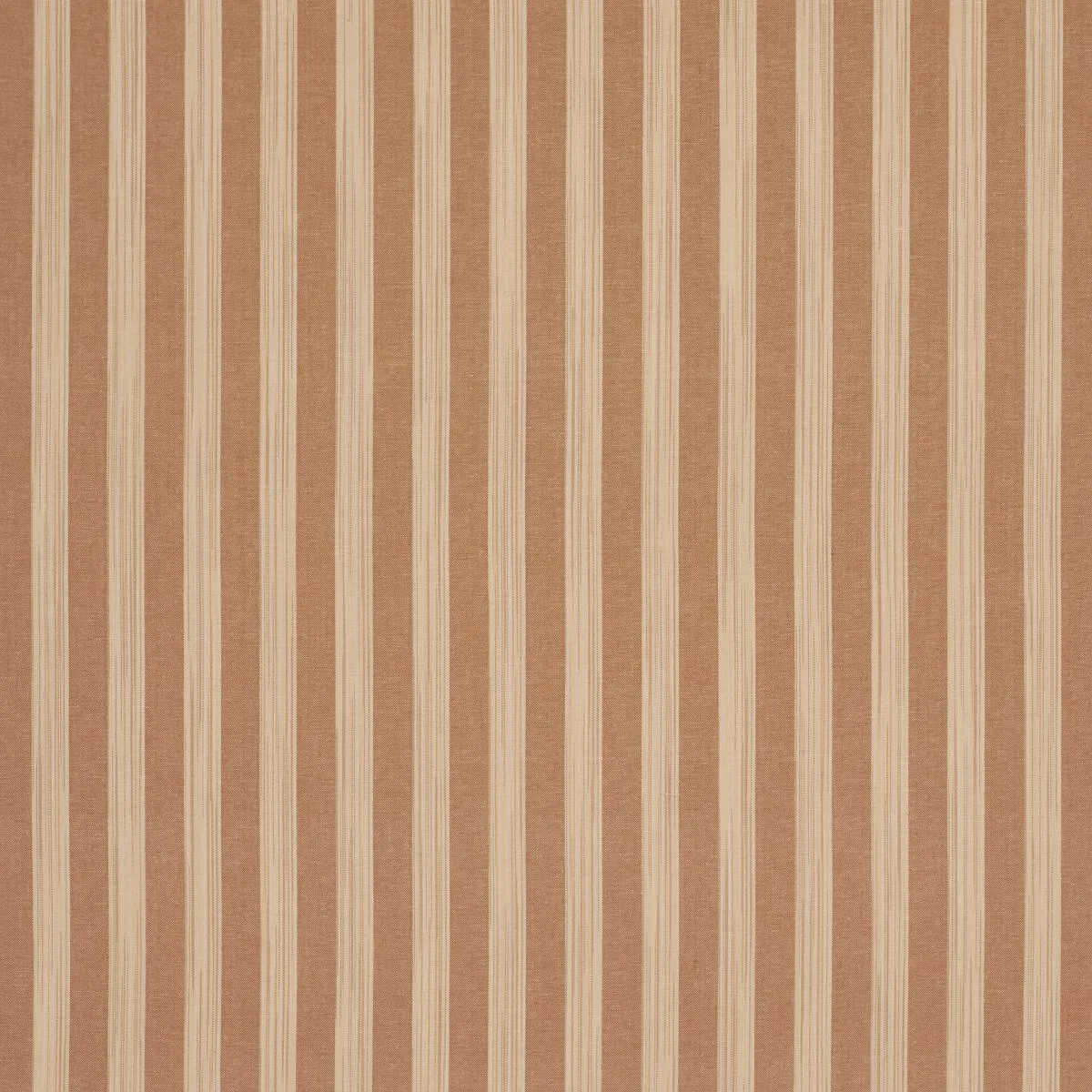 Schumacher 87261 Jonah Stripe Ochre fabric swatch