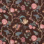 Schumacher 179654 Josephine Cinnabar fabric swatch