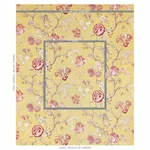 Schumacher 179650 Josephine Ochre fabric swatch