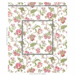 Schumacher 179651 Josephine Pink fabric swatch
