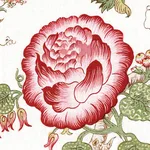 Schumacher 179651 Josephine Pink fabric swatch