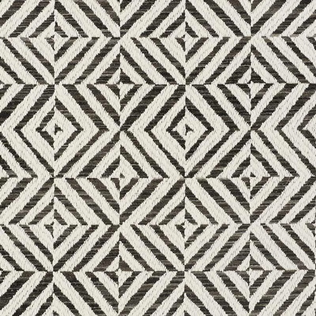 Schumacher 72152 Jubilee Charcoal fabric swatch