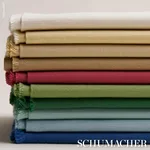 Schumacher 83740 Judy Texture Aqua fabric swatch