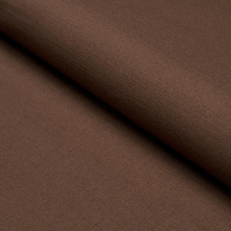 Schumacher 85942 Judy Texture Brown fabric swatch