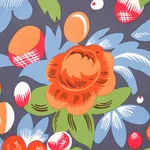 Schumacher 177530 Juin Document fabric swatch