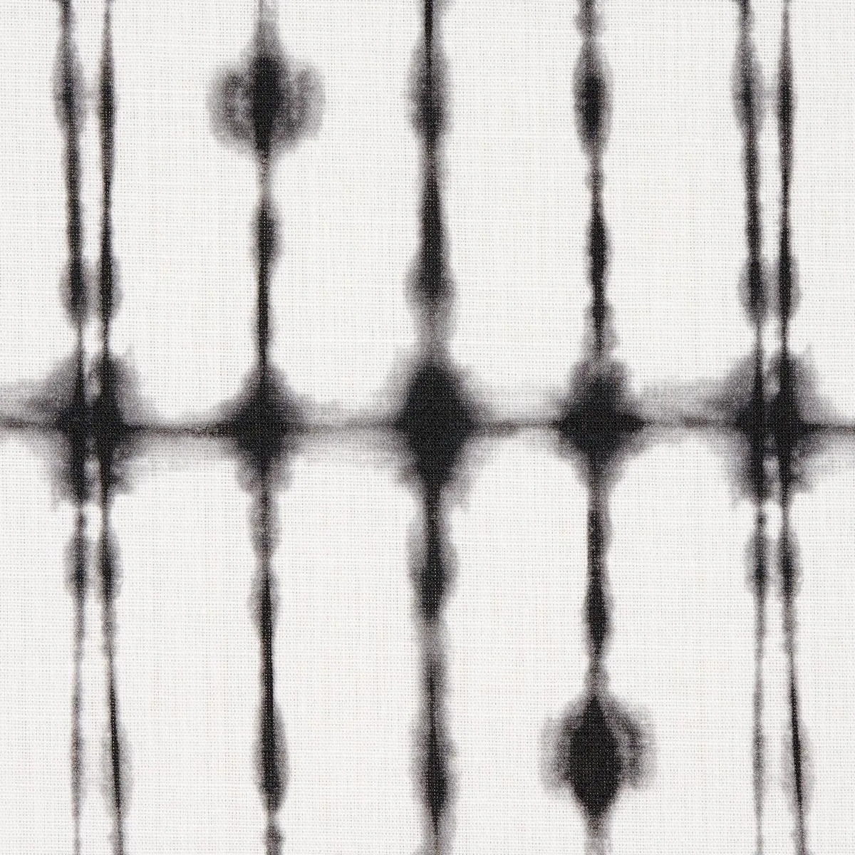 Schumacher 180281 Julie Black fabric swatch