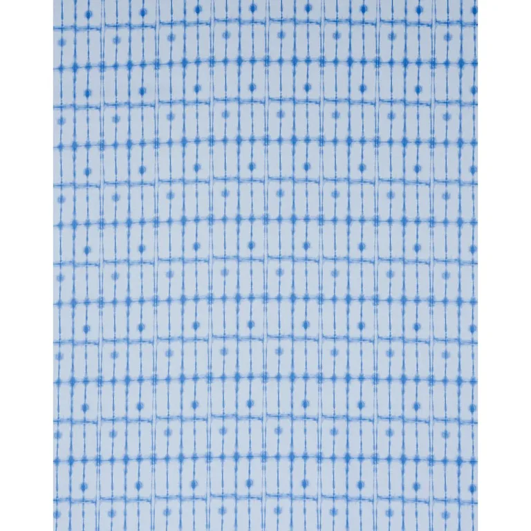 Schumacher 180280 Julie Blue fabric swatch