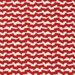 Schumacher 176672 Jumble Ii Indoor/Outdoor Red fabric swatch