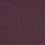 Schumacher 84911 Jumi Stonewashed Linen Aubergine fabric swatch