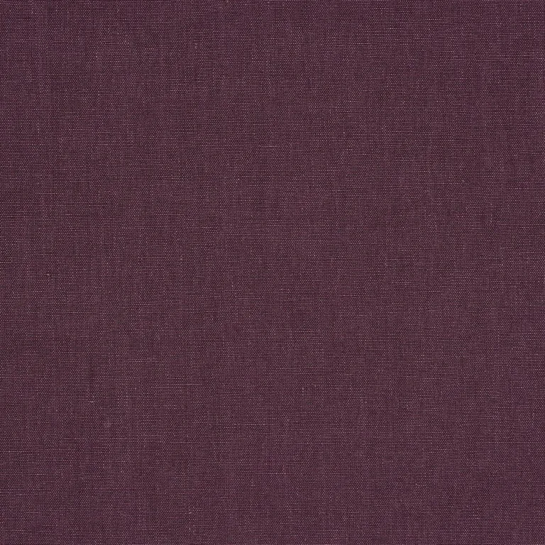 Schumacher 84911 Jumi Stonewashed Linen Aubergine fabric swatch