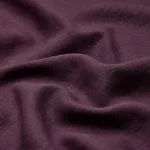 Schumacher 84911 Jumi Stonewashed Linen Aubergine fabric swatch