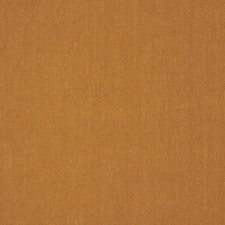 Schumacher 84905 Jumi Stonewashed Linen Ochre fabric swatch