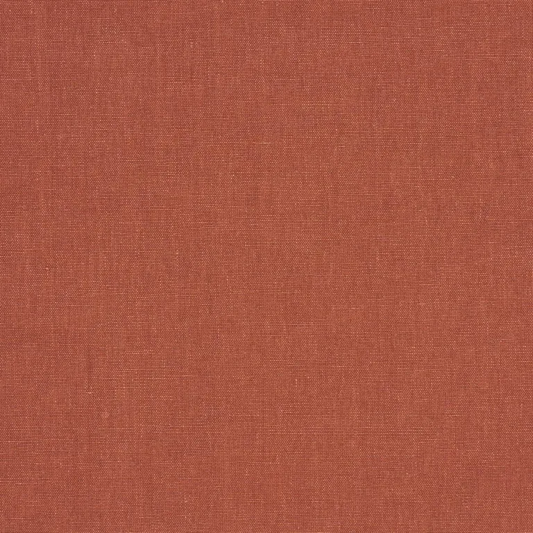 Schumacher 84904 Jumi Stonewashed Linen Terracotta fabric swatch