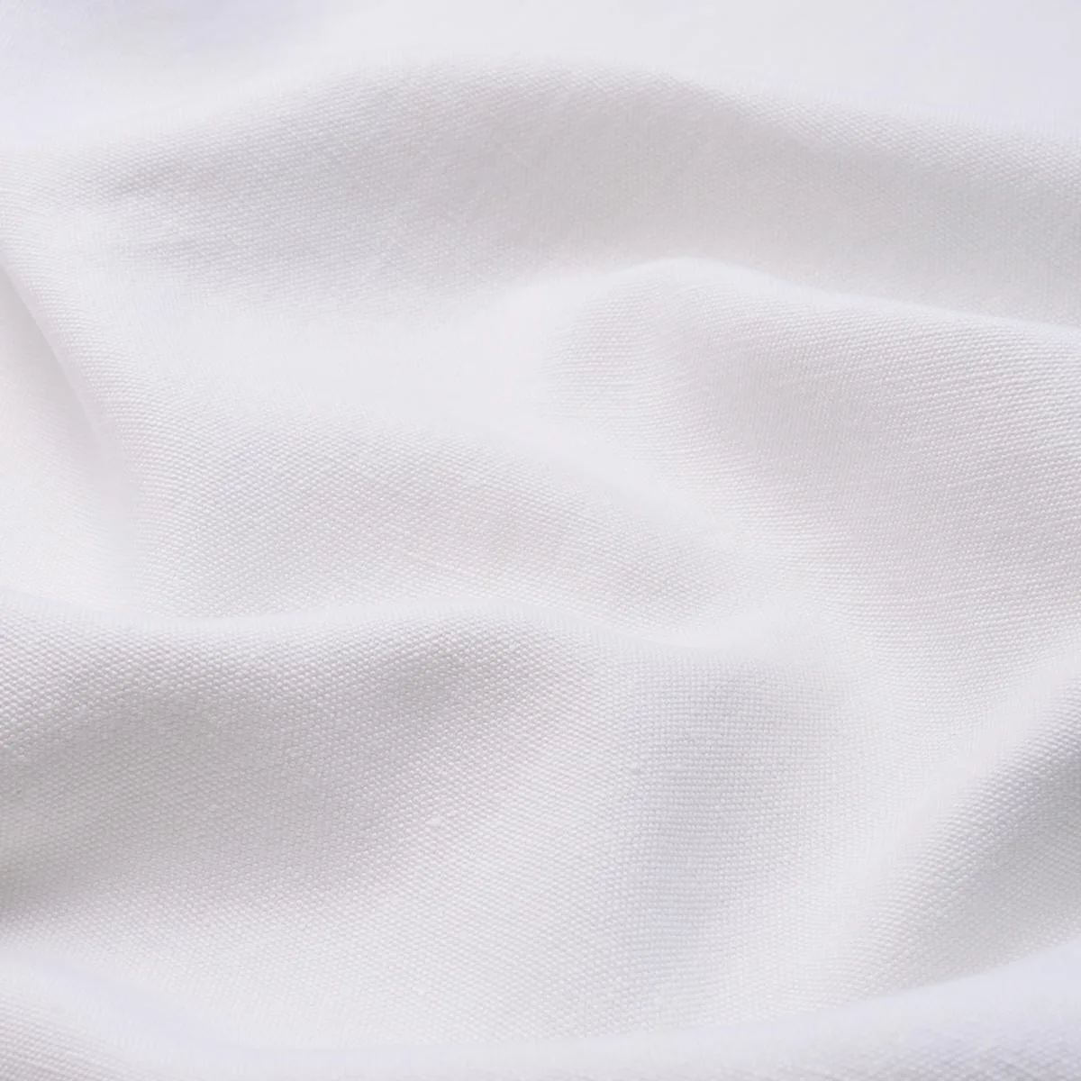 Schumacher 84902 Jumi Stonewashed Linen White fabric swatch