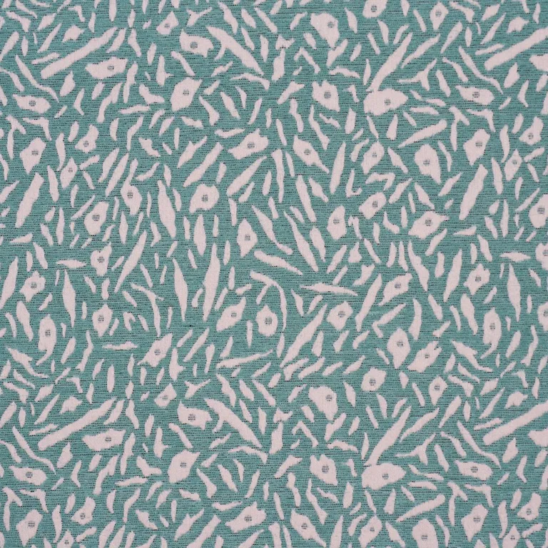 Schumacher 85862 Jungle Moss Sky fabric swatch