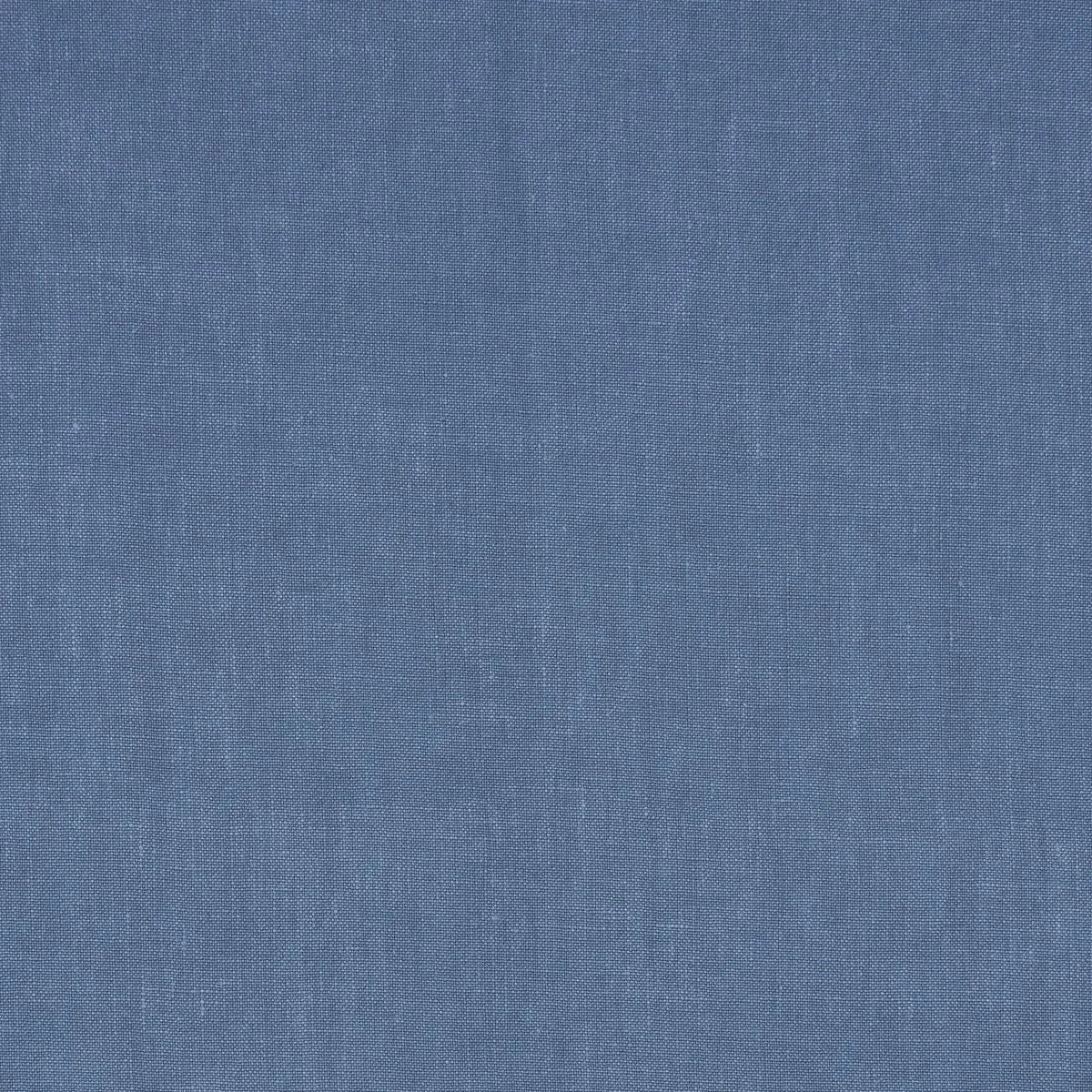 Schumacher 84955 Kai Linen Cadet fabric swatch
