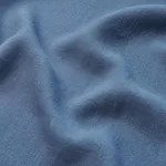 Schumacher 84955 Kai Linen Cadet fabric swatch