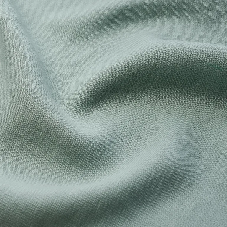 Schumacher 84957 Kai Linen Mineral fabric swatch