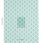 Schumacher 181291 Kai Striped Ikat Green fabric swatch