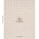 Schumacher 84122 Kalido Velvet Oat fabric swatch