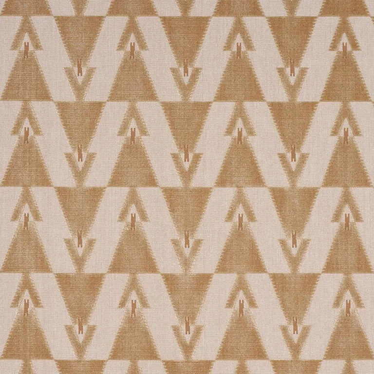 Schumacher 84122 Kalido Velvet Oat fabric swatch