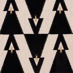 Schumacher 84121 Kalido Velvet Onyx fabric swatch