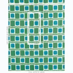 Schumacher 174405 Kandira Peacock fabric swatch
