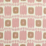 Schumacher 174406 Kandira Pink fabric swatch