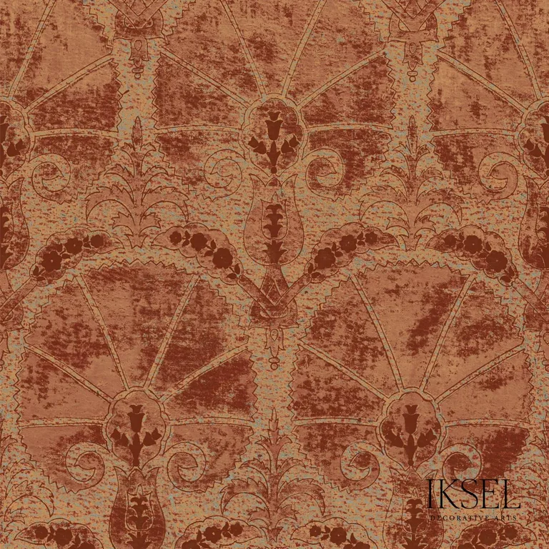 Schumacher RF208CS01 Karanfil Original fabric swatch