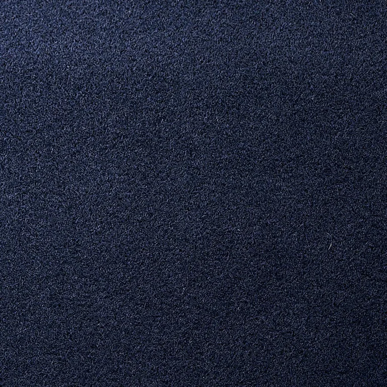 Schumacher 80510 Karla Fleeced Wool Navy fabric swatch