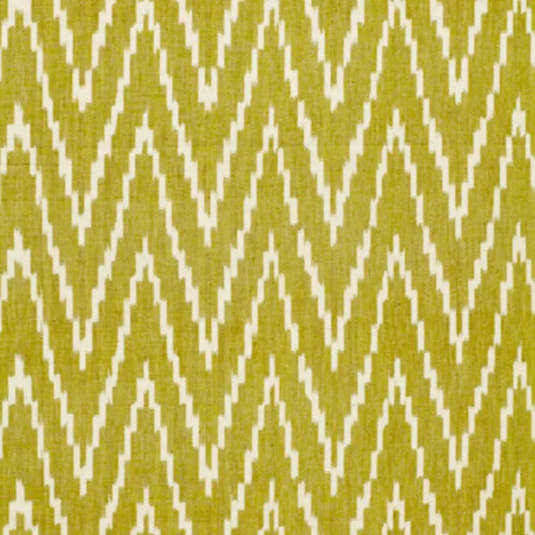 Schumacher 3470004 Kasari Ikat Palm fabric swatch