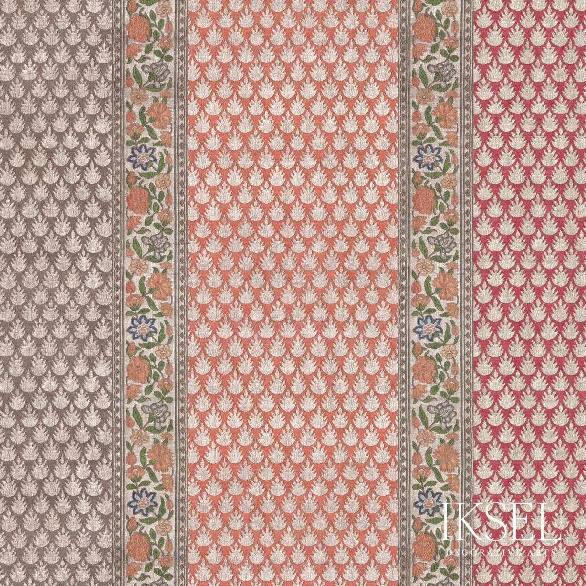 Schumacher RF919CS01 Kashan Stripe Original fabric swatch