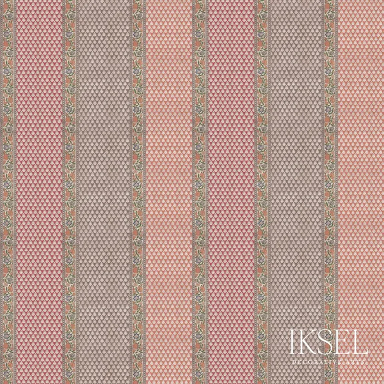 Schumacher RF919CS01 Kashan Stripe Original fabric swatch