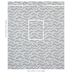 Schumacher 80682 Kata Denim fabric swatch