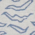 Schumacher 80682 Kata Denim fabric swatch