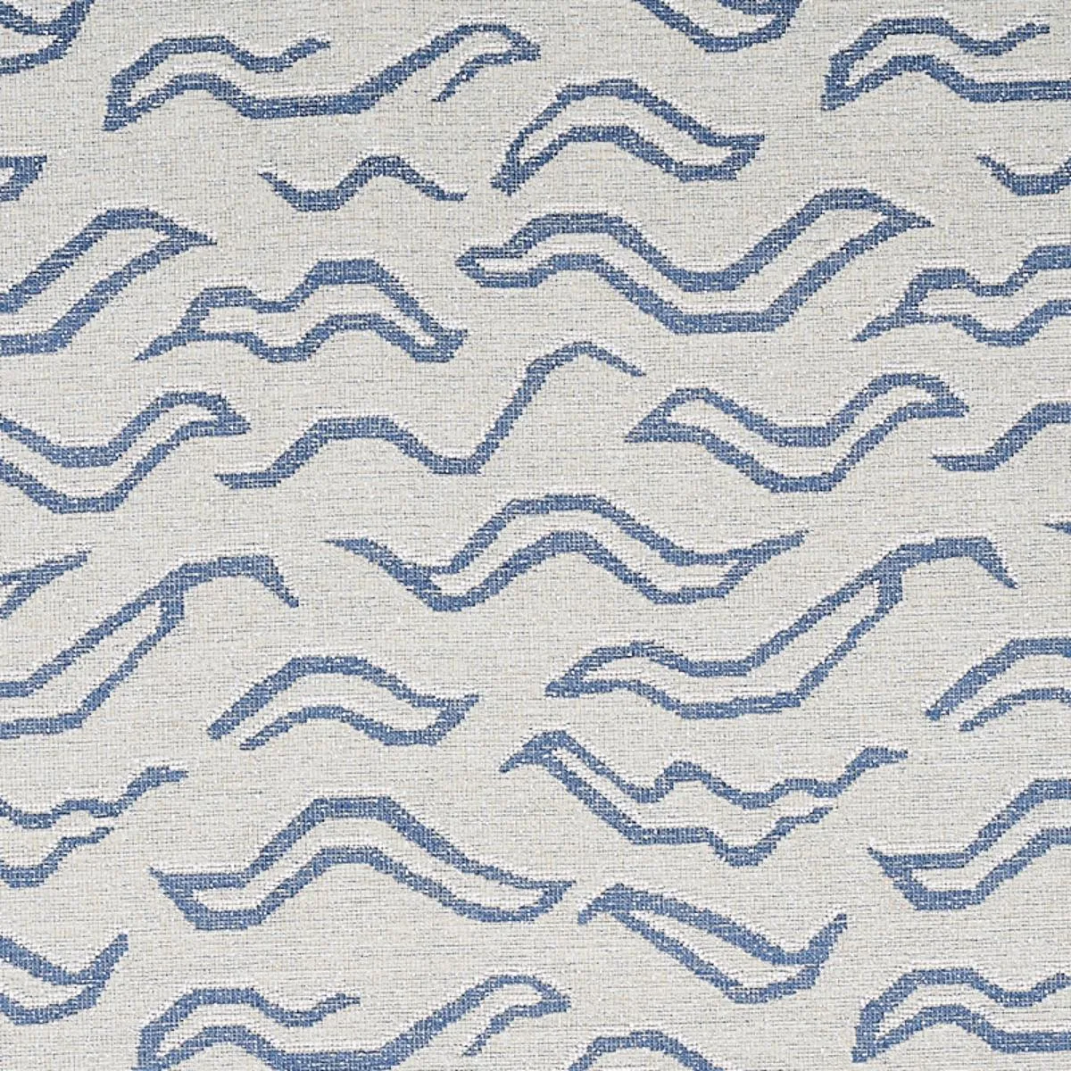 Schumacher 80682 Kata Denim fabric swatch