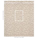 Schumacher 80681 Kata Light Neutral fabric swatch