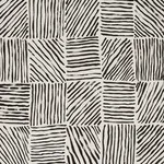 Schumacher 179900 Katama Black fabric swatch