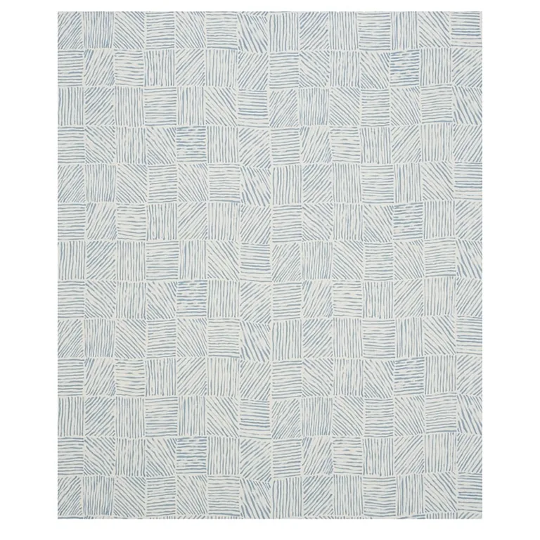 Schumacher 179901 Katama Sky fabric swatch